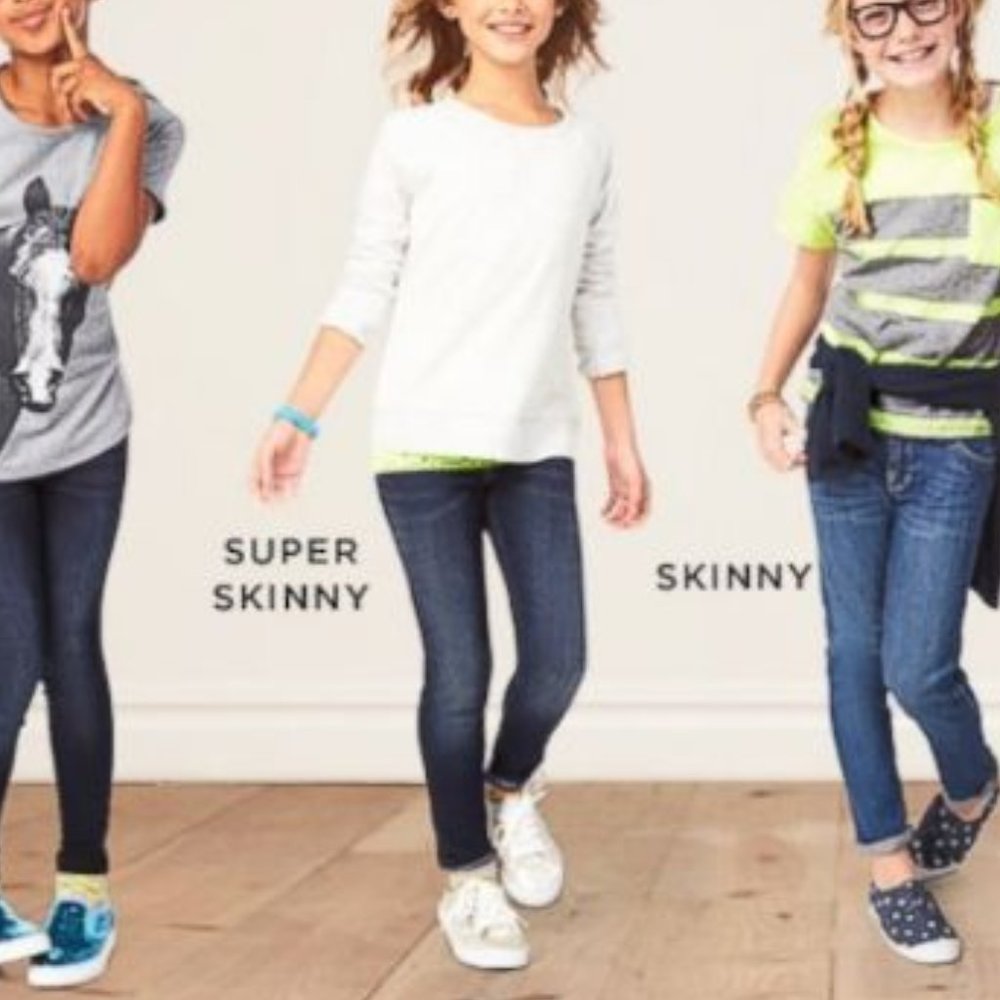 Old Navy 16 Super Skinny Jeans 28 X 31.5